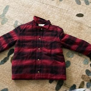 Old Navy | Size 8 youth | Color: Red and black flannel